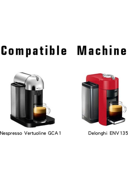 Guangdong Spirit Nespresso Vertuoline Için Beerıs Adaptörü Yeniden Kullanılabilir Kahve Kapsülü Nespresso Filtresi Için Paslanmaz Çelik Malzeme Transferi(Yurt Dışından)