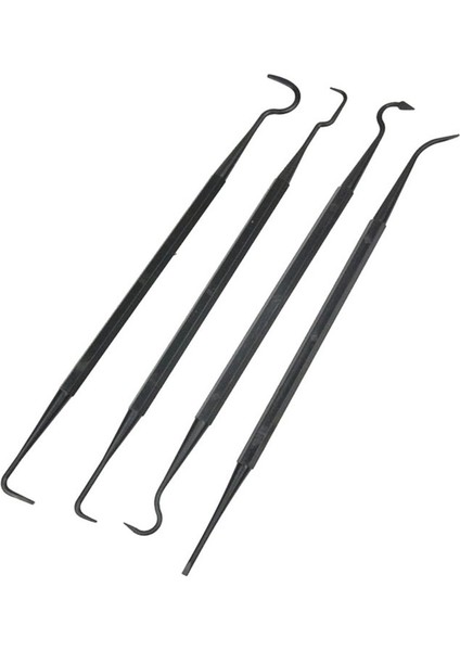 4 Adet Boru Temizleme Tüpü Temizleme Kanca Seti Araba Aksesuarları Temizleme Aracı