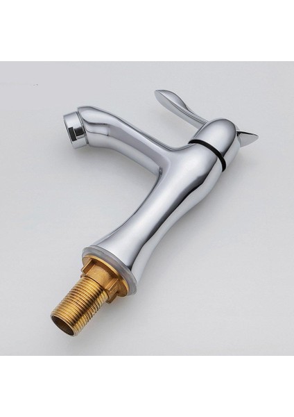 Dönebilen Soğuk Mutfak Su Yuvası Musluk Musluk Bakır Su Vanası Tek Delik modelleri