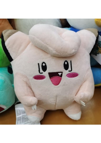 Shenzhen Xin Xin Clefairy Pokemon Peluş Oyuncak 20.5CM - Pembe (Yurt Dışından)