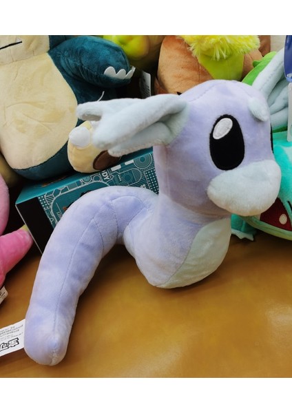 Kid-Dratini Pokemon Peluş Oyuncak 22CM - Mor (Yurt Dışından)