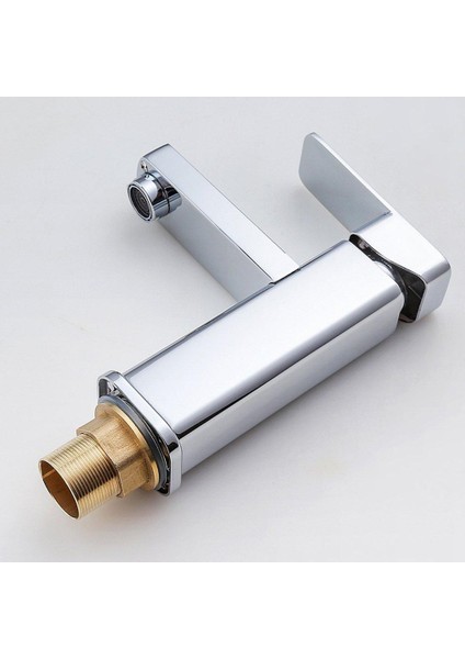 Kare Mutfak Dönebilen Sıcak Soğuk Çift Kullanımlı Musluk Dokunun Tek Delikli Su Vanası modelleri