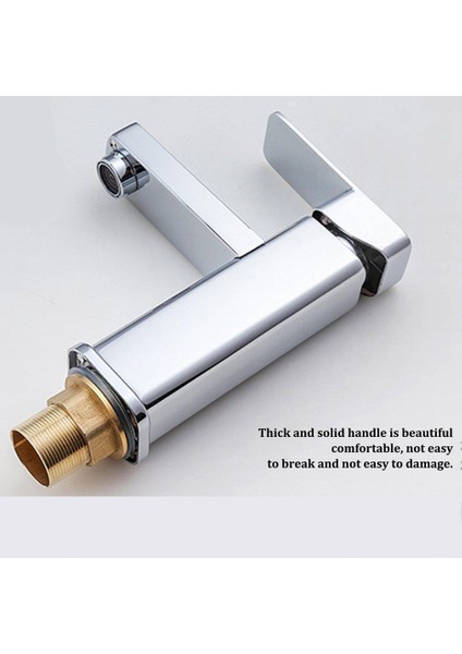 Kare Mutfak Dönebilen Sıcak Soğuk Çift Kullanımlı Musluk Dokunun Tek Delikli Su Vanası fırsatları