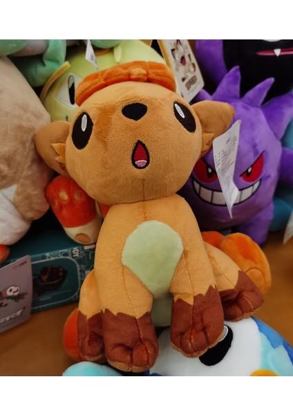 Shenzhen Xin Xin Kid-Vulpix Pokemon Peluş Oyuncak 24CM - Turuncu (Yurt Dışından)