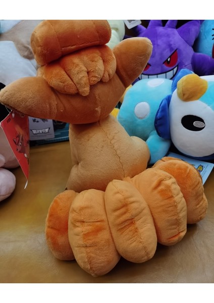 Shenzhen Xin Xin Kid-Vulpix Pokemon Peluş Oyuncak 24CM - Turuncu (Yurt Dışından)