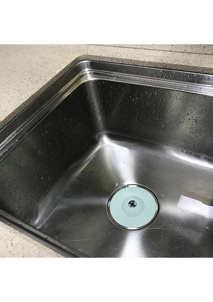 Ma Basma Tipi Evye Yer Sifonu Ufo Şeklinde Tahliye Tapası Filtre Yer Sifonu