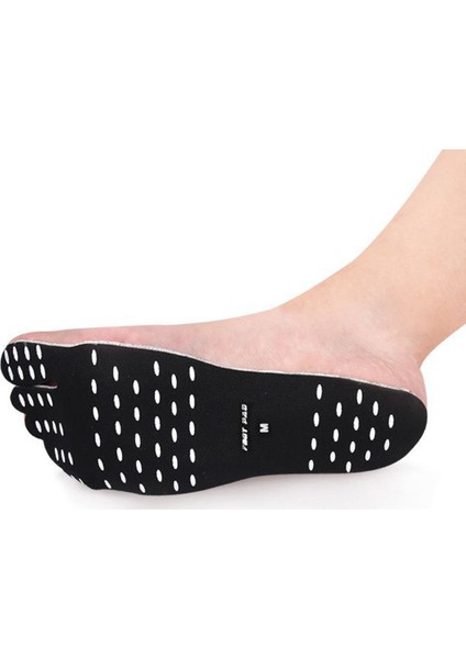 1 Çift Plaj Yalınayak Pedleri Görünmez Kaymaz Ayak Çıkartmaları Pedleri Açık Plaj Parkı Çim Spa Mavi-Xl modelleri