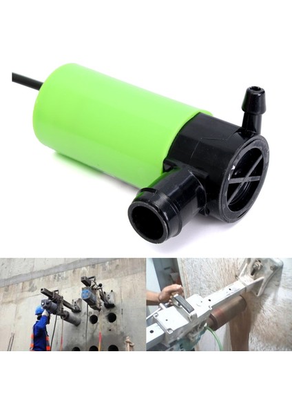 30W 12V 5m Mini Dalgıç Su Pompası Temiz Gölet Kanal Açma Makinesi