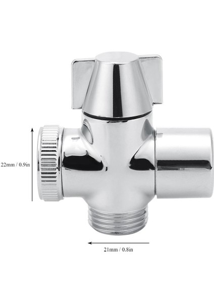 M22 * 1 Kadın Konu Su Musluk Adaptörü Ev Banyo Için Yön Değiştirici Üç Yollu Konnektör(Yurt Dışından) modelleri