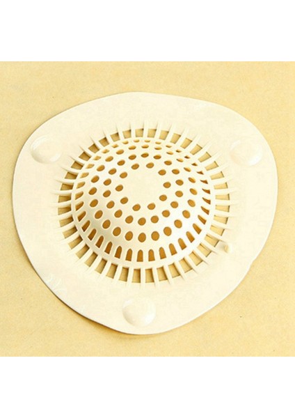 2x Silikon Lavabo Drenaj Filtresi Küvet Saç Catcher Stoper Trapper Drenaj Deliği Kapak Mesh Filtre Süzgeç Banyo Mutfak Klozet S/l Beyaz indirimleri