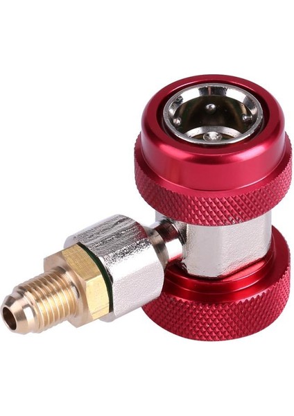 R134A/C Düşük/yüksek Hızlı Bağlantı Klima Bağlayıcı Adaptörü + Aspiratör Valfi Çekirdeği (Kırmızı) fiyatları
