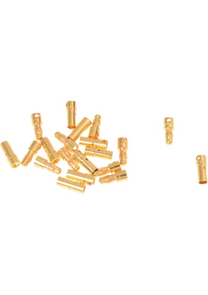 Uçuşmotor Esc Pil Için 10 Pairs 3.5mm Bullet Banana Plug Konnektör Erkek Dişi