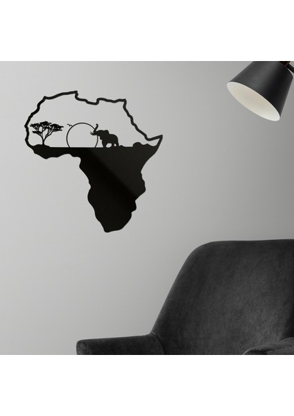 Ahşap Tablo - Afrika