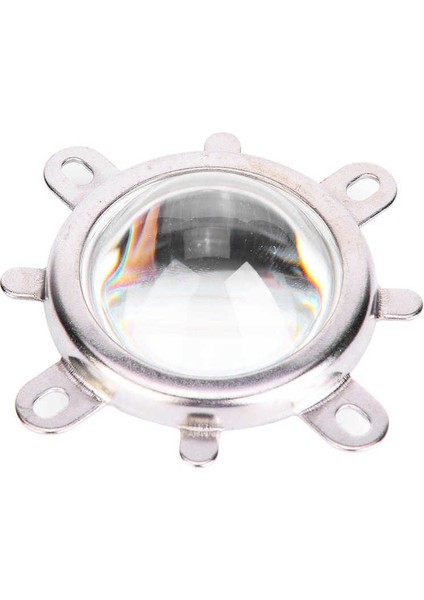44MM Optik Cam Lens + 50MM Reflektör Kolimatör Kupası 20-100W LED Işık Için Sabit Braket