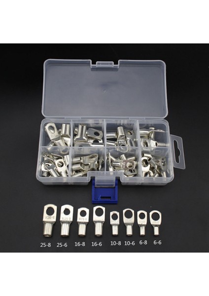 Quanbu Cıvata Deliği Kalaylı Bakır Kablo Pabuçları Akü Terminalleri Seti Kablo Terminalleri Konektörü(Yurt Dışından) fiyatları