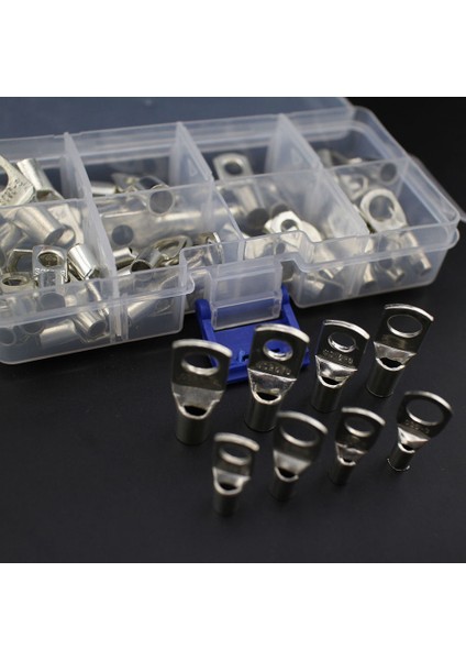 Quanbu Cıvata Deliği Kalaylı Bakır Kablo Pabuçları Akü Terminalleri Seti Kablo Terminalleri Konektörü(Yurt Dışından) fırsatları