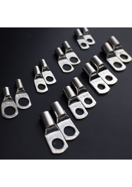 Quanbu Cıvata Deliği Kalaylı Bakır Kablo Pabuçları Akü Terminalleri Seti Kablo Terminalleri Konektörü(Yurt Dışından) indirimleri