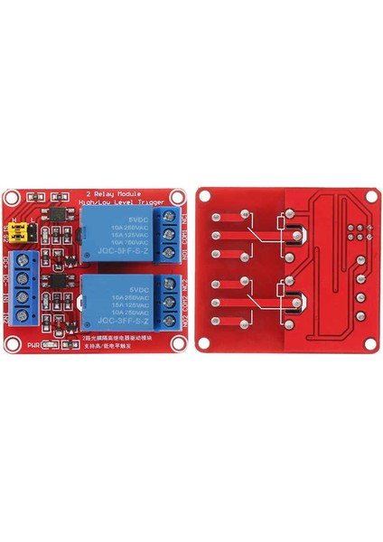 5V/12V Arduino Pic Arm Avr Için Kanal Röle Kartı Modülü - Mavi (Yurt Dışından)