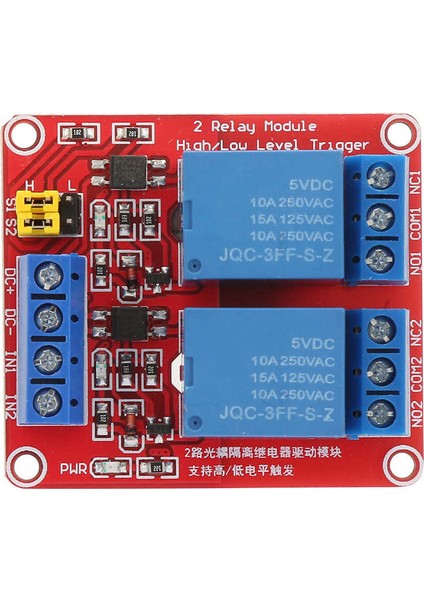 5V/12V Arduino Pic Arm Avr Için Kanal Röle Kartı Modülü - Mavi (Yurt Dışından)