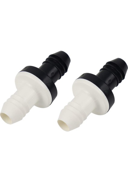 Flyeer 2 Adet 3/8 Inç 10MM Inline Abs Tek Yönlü Su Geri Dönüşsüz Çek Valf Yakıt Gaz Sıvı Hava(Yurt Dışından)