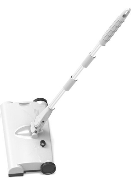 Kablosuz Elektrikli Zemin Paspas Süpürge Ev Robot Süpürge Süpürme Makinesi 2 In 1 Eldeği Kuru Islak Süpürücü Mop | Elektrikli Süpürgeler (Beyaz)