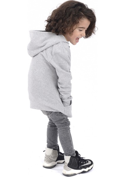 Erkek Çocuk SweatShirt GriMelanj