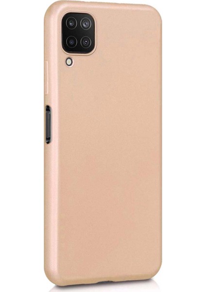 Matte Silicone Samsung Galaxy M32 4g Kılıf Gold