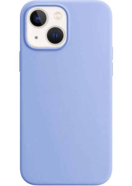 Apple iPhone 13 Mini Kılıf Liquid Lansman Silikon Mavi fiyatları