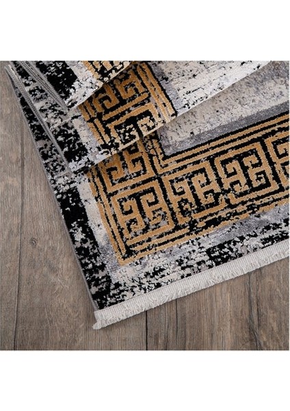 Ipek Mekik 160 x 235 cm Erva Halı 18114A-GOLD