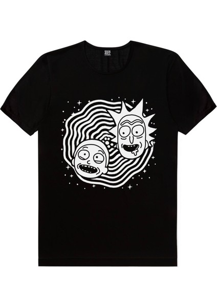 Dönen Kafalar Siyah Kısa Kollu Erkek T-Shirt fiyatları