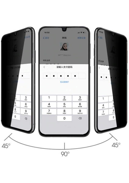 Samsung Galaxy M22 Privacy Gizlilik Filtreli Hayalet Cam fiyatları