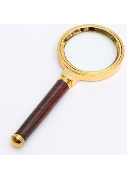 Pratik 10X 60MM El Takıları Klasikbüyüteç Büyüteç Döngüsü Büyüteç Okuma