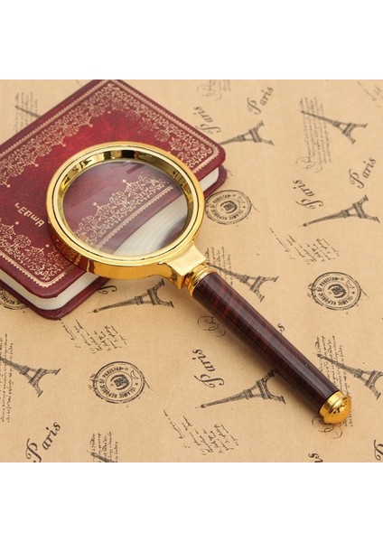 Pratik 10X 60MM El Takıları Klasikbüyüteç Büyüteç Döngüsü Büyüteç Okuma indirimleri