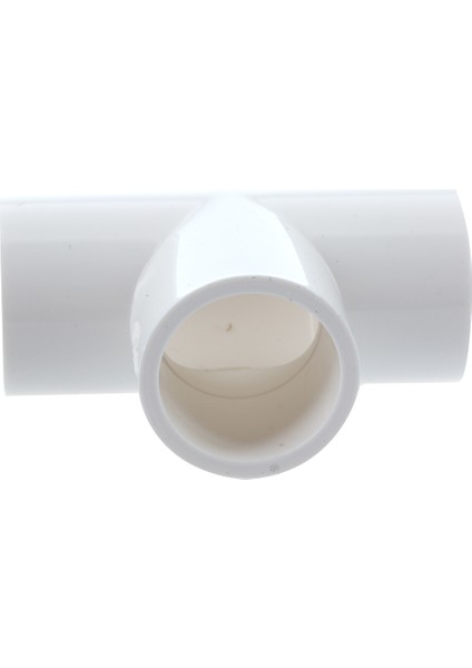 SRİWEN20MM Pvc Tee 3 Yollu Su Borusu Tüp Adaptör Konnektörleri Beyaz 5 Adet