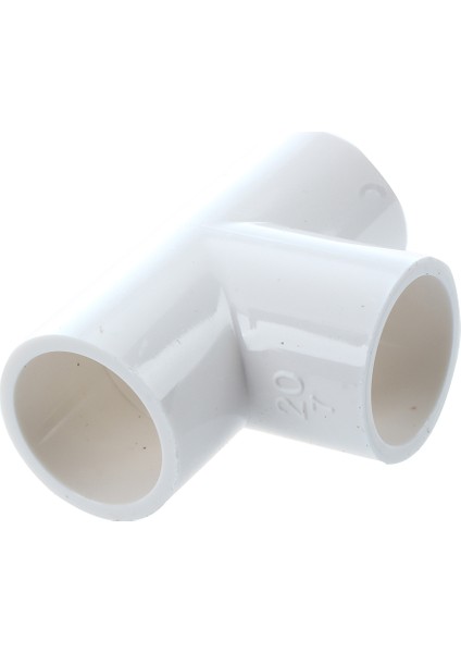 SRİWEN20MM Pvc Tee 3 Yollu Su Borusu Tüp Adaptör Konnektörleri Beyaz 5 Adet modelleri
