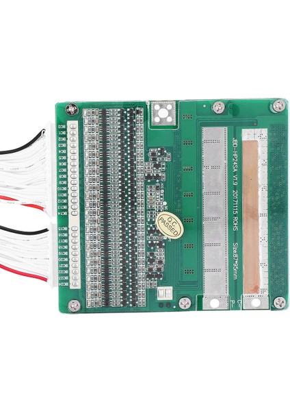 24S 3.2V 30A Lityum Li-Ion Pil Koruma Levhası Denge Işığı Df ile Aynı Port Bms