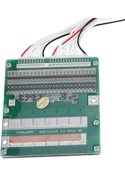 24S 3.2V 30A Lityum Li-Ion Pil Koruma Levhası Denge Işığı Df ile Aynı Port Bms