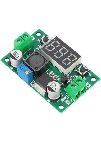 LM2596S Yüksek Güç Düşürücü Modül Dc-Dc Ayarlanabilir Voltaj Regülatörü Dital Ekran 0~40V