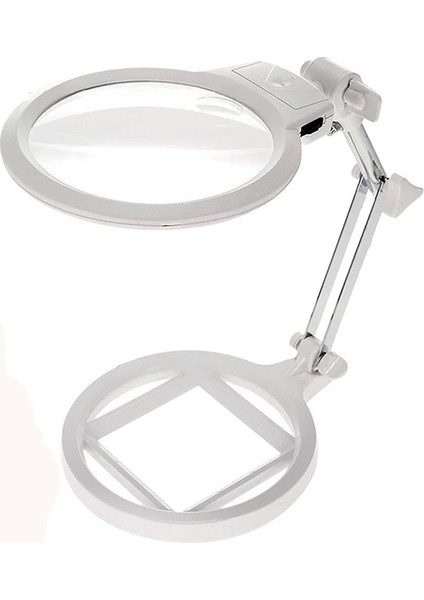 LED Işıklı Büyüteç Büyüteç Kuyumcular Lens Cam Büyüteç Araçları Beyaz indirimleri