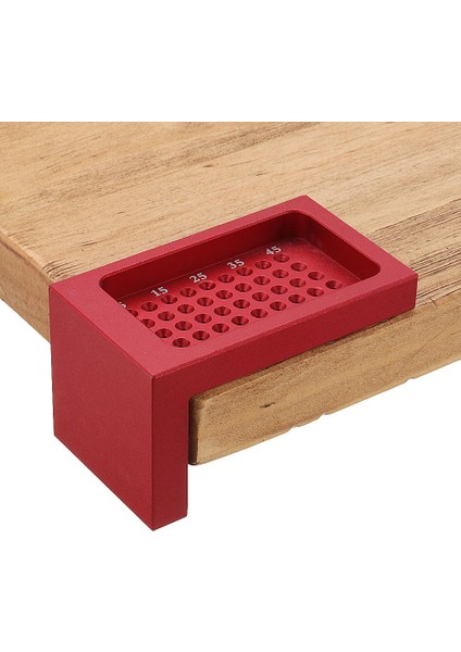 Alüminyum Alaşımlı T50 Delik Konumlandırma Metrik Ölçme Cetvel Mini Scriber Ağaç Işleme Aracı fiyatları