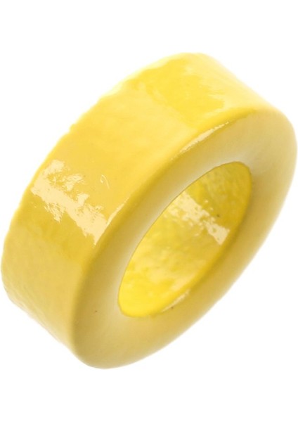 EITGZWAS7MM Iç Çap Ferrit Halka Demir Toroid Çekirdekler Sarı Beyaz 50 Adet