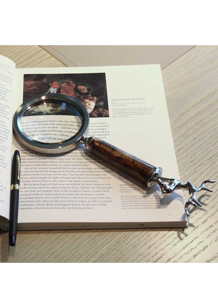 Geyik Figürlü Büyüteç - Ahşap (Yurt Dışından) fiyatları