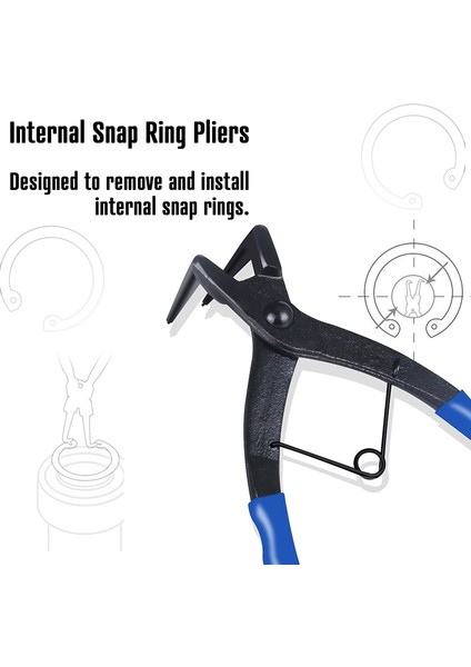 Pense Segmanlar Segman Kavrama Pensesi 50 mm Uzun Burun 1.2mm Motosiklet Kamyonları Için 90 Derece Bükme indirimleri