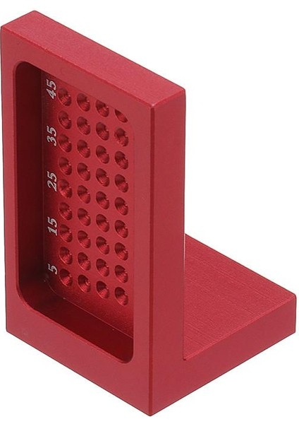 Alüminyum Alaşımlı T50 Delik Konumlandırma Metrik Ölçme Cetvel Mini Scriber Ağaç Işleme Aracı indirimleri