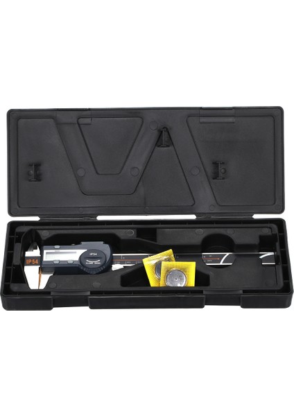 Dijital Paslanmaz Çelik Kumpas Mm/inç Yüksek Hassasiyetli LCD Ekran Sürmeli Kumpas IP54 Su Geçirmez 0-100 mm indirimleri