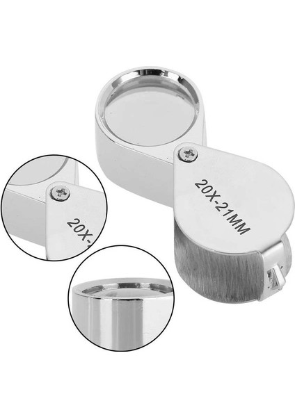 30X/20X Kuyumcu Büyüteç Büyüteç Gözlük Büyüteç Takı Inceleme Aracı indirimleri
