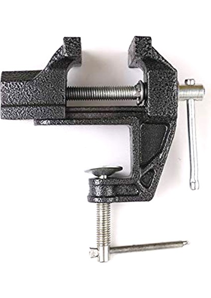 Mini Masa Kelepçesi Küçük Yükseltilmiş Dökme Demir Taşınabilir Çalışma Tezgah Mengenesi