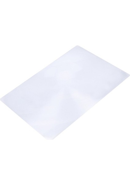 Xl Tam Sayfa Büyüteç Sayfası Fresnel Lens 3x Büyütme Büyüteç Simli