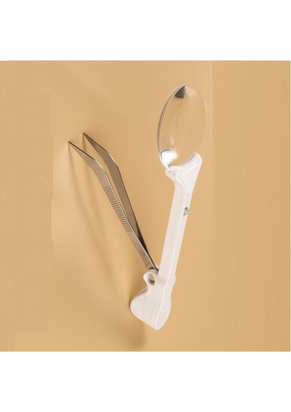 5x Hd Cımbız Büyüteç Okuma Büyüteç LED Işık Büyüteçli Yardımcı Büyüteç