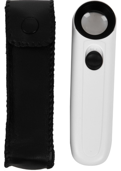 40X 21MM Cep Takı Büyüteç LED Işık Kolu Kuyumcu Cam Lens Büyüteç fiyatları